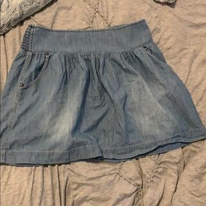 denim skirt